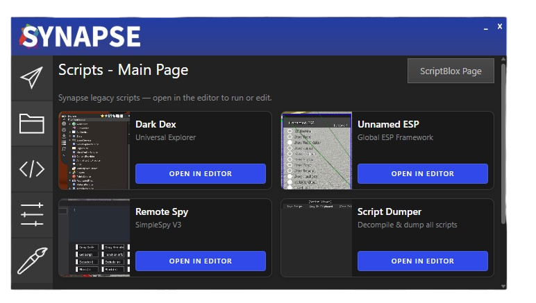 Synapse Blue - Script Hub